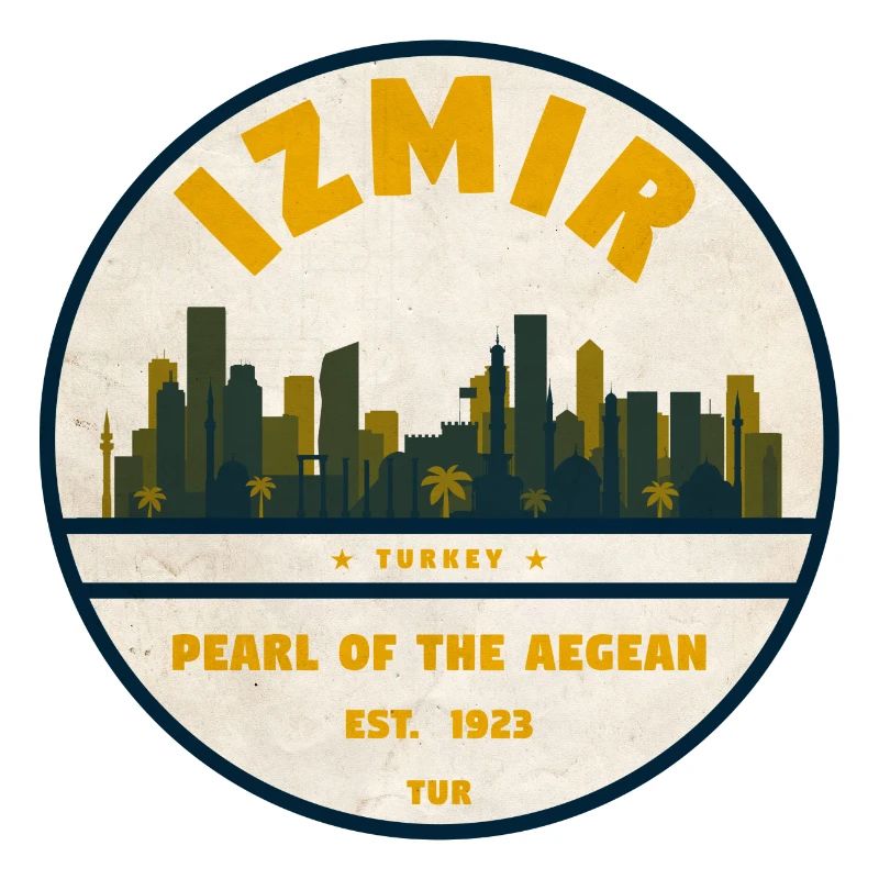 Izmir Perle der Ägäis Abzeichen