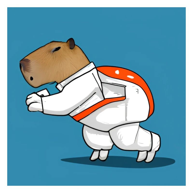 Capybara astronaut