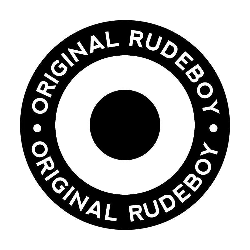 Original Rudeboy - Noir & Blanc Mod Ska