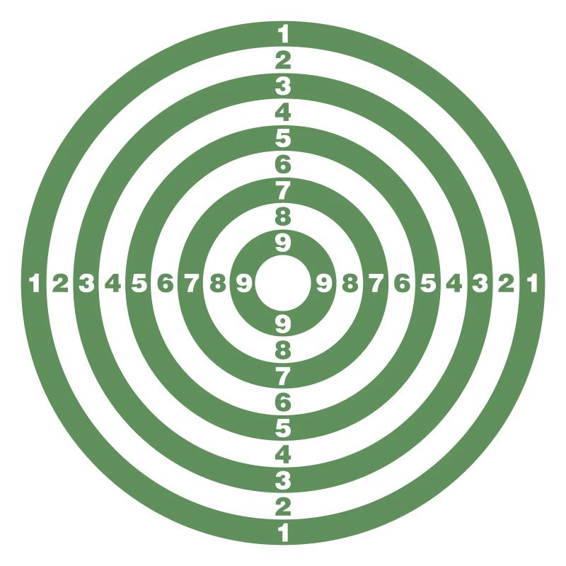 Finnische Dartscheibe