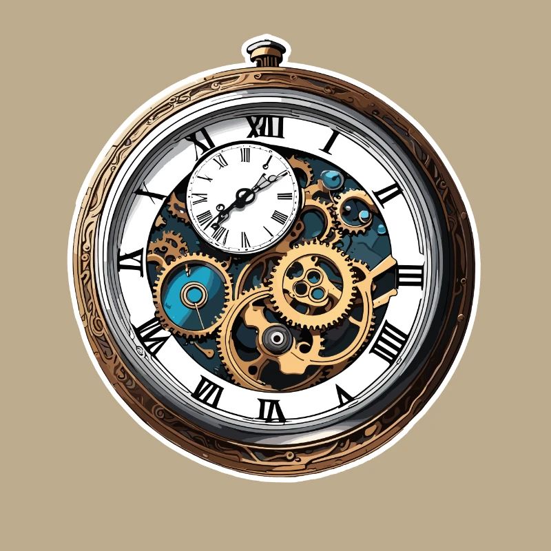 Clock / Movement / Time / Hands / Time / Antique
