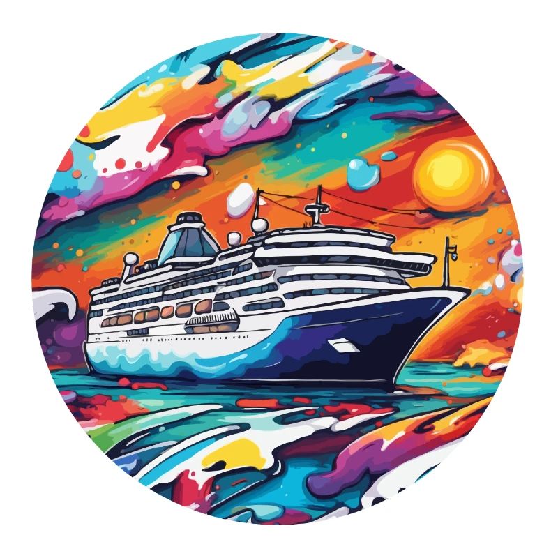 Pirate Ship / Boat / Sea / Ocean / Waves