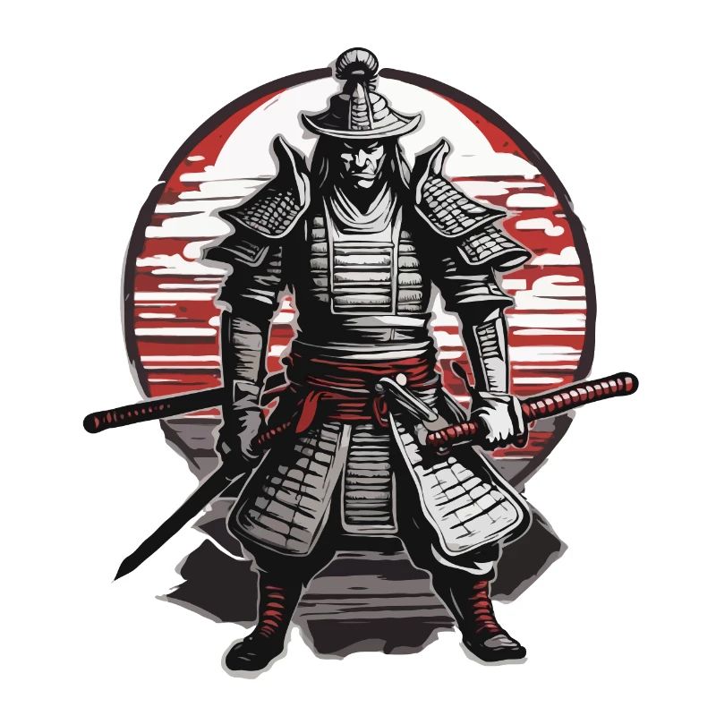 Samurai / Japanisch / Harakiri / Katana / Mann