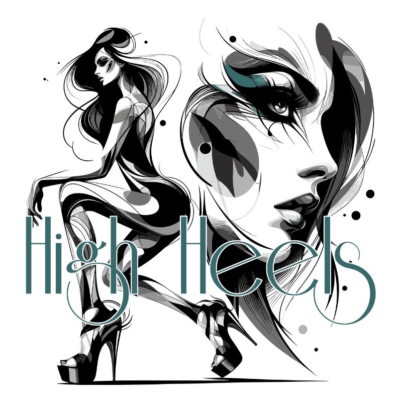 High Heels Highheels Schuhe Model Geschenk