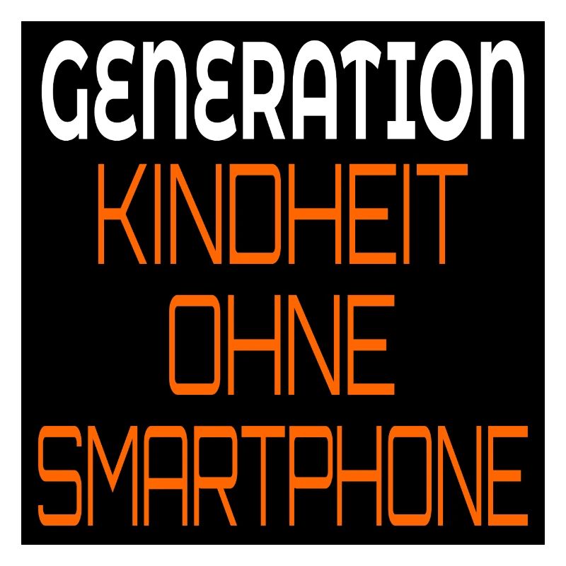 GENERATION KINDHEIT OHNE SMARTPHONE