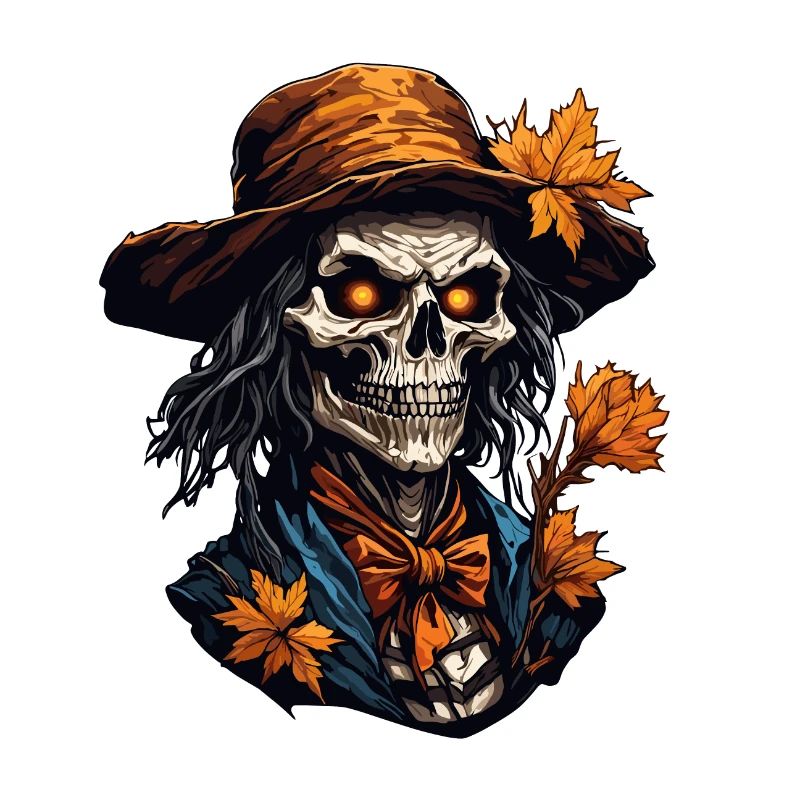 Vogelscheuche / Erntehelfer / Maisfeld / Feld