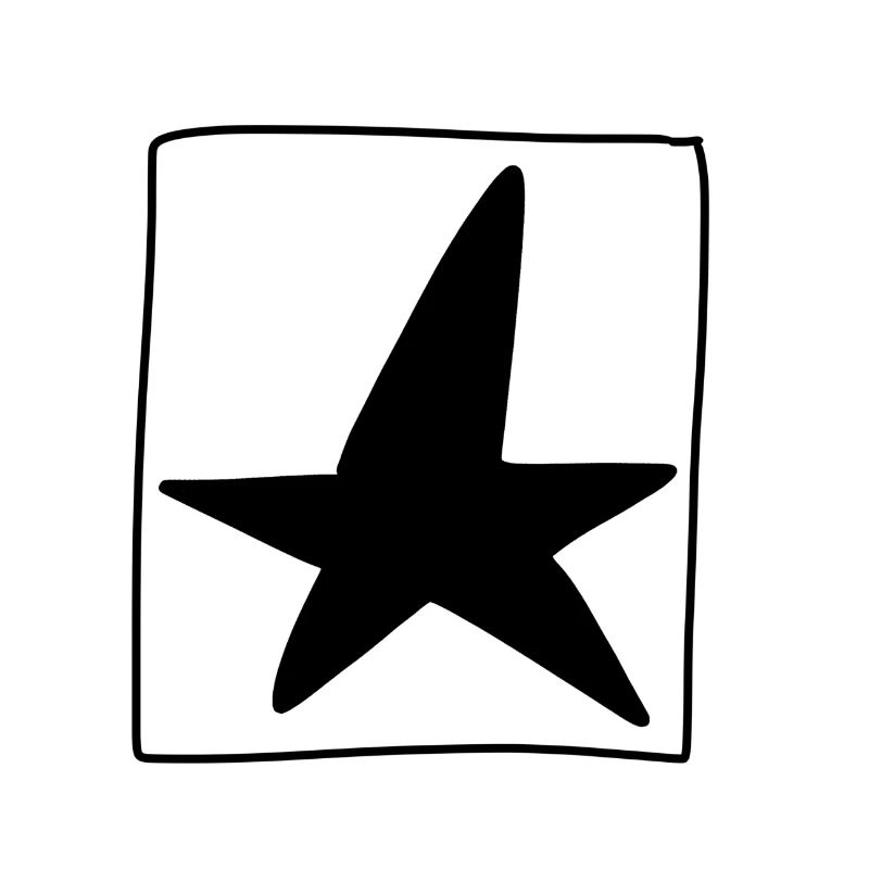 stern quadrat symbol form