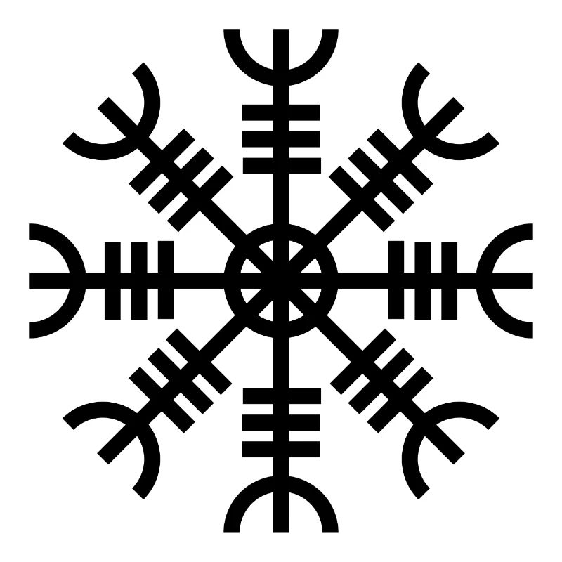 Aegishjalmur black