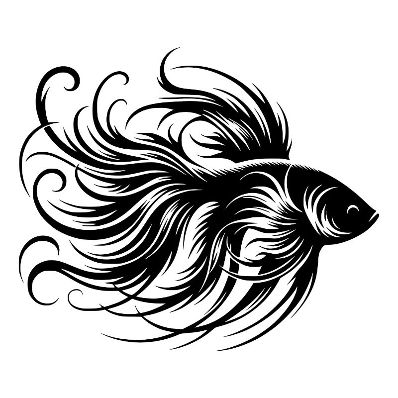 Prächtiger Kampffisch Gattung Labyrinthfisch