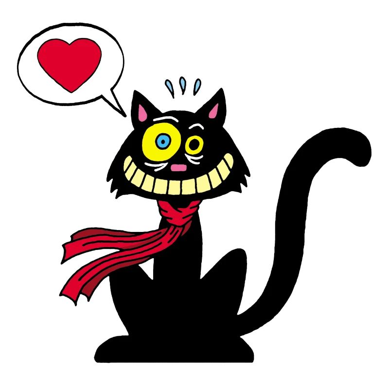 Black Cat in Love