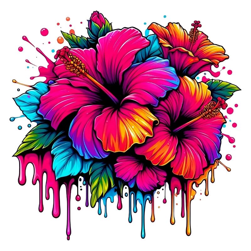 Fleurs d’hibiscus