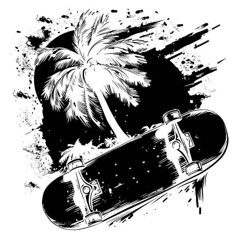 Graphismes de skateboard