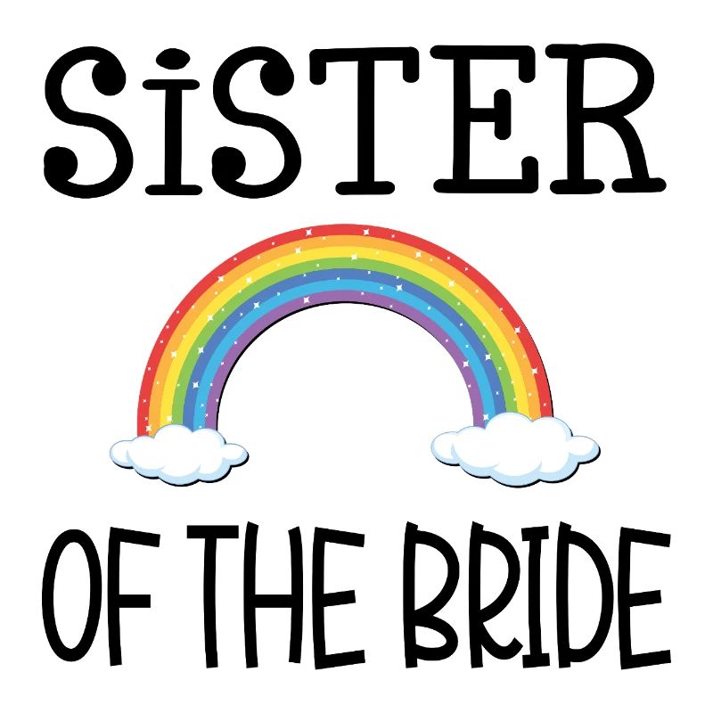 REGENBOGENSCHWESTER DER BRAUT