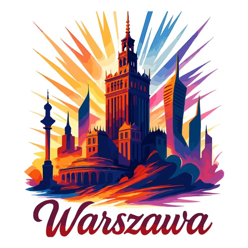 Varsovie Warszawa Capitale Pologne Cadeau
