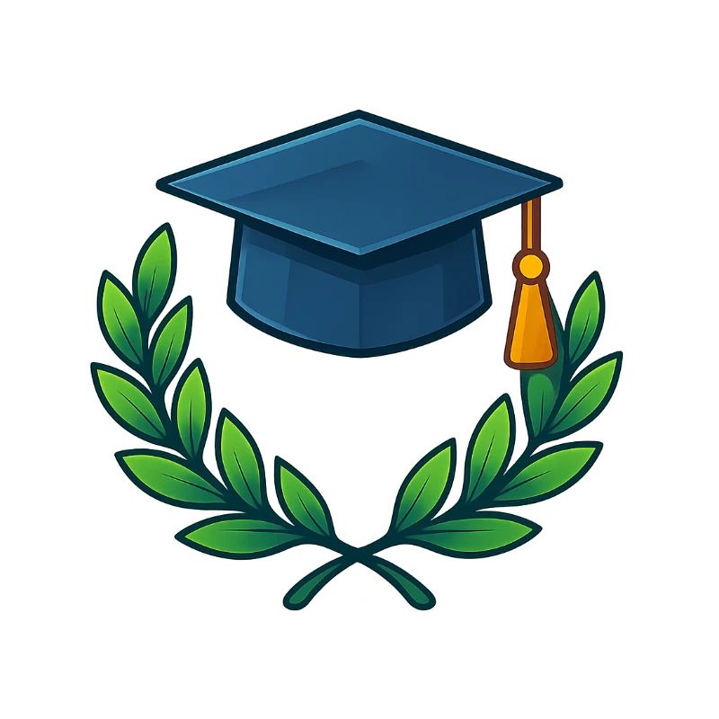 Academic Degree Wreath Design