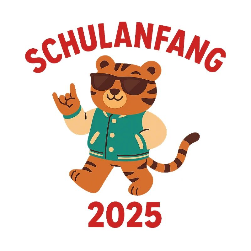 Schulanfang 2025 Tiger