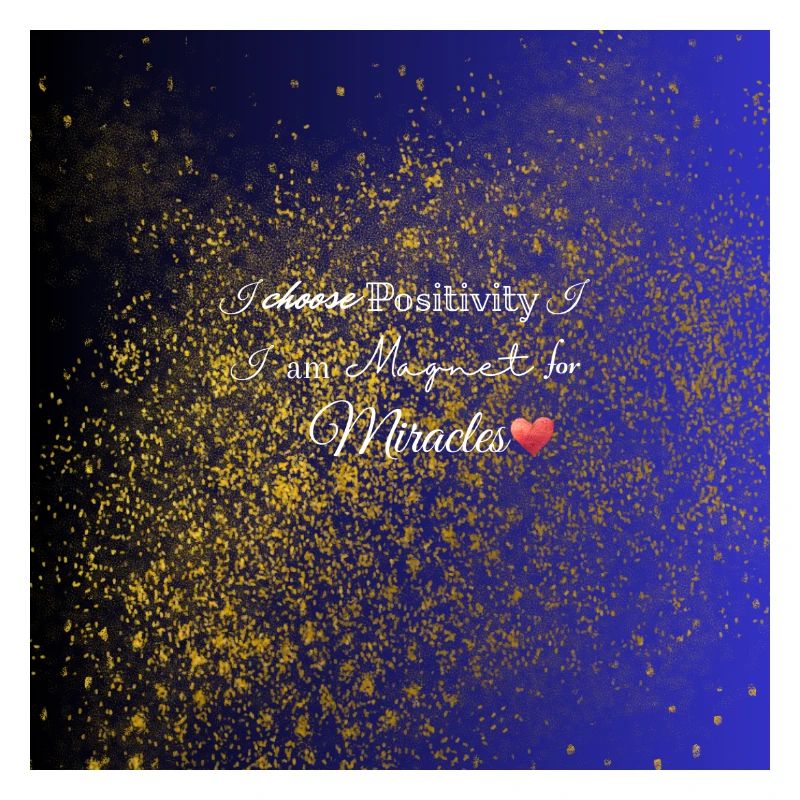 I am a Magnet for positivity