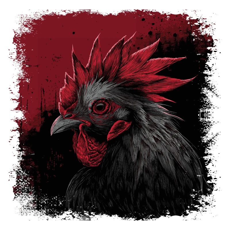 Portrait de coq