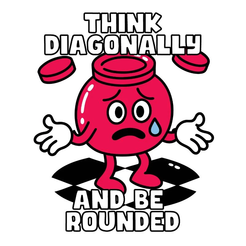 Think Diagonally, Be a Checker