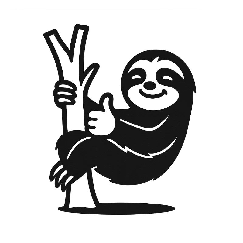 Sloth Illustration