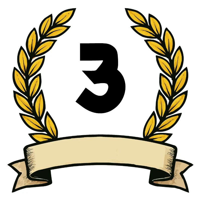 Goldener Lorbeerkranz Nummer 3