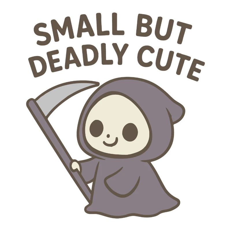 Small But Deadly Cute Grim Reaper