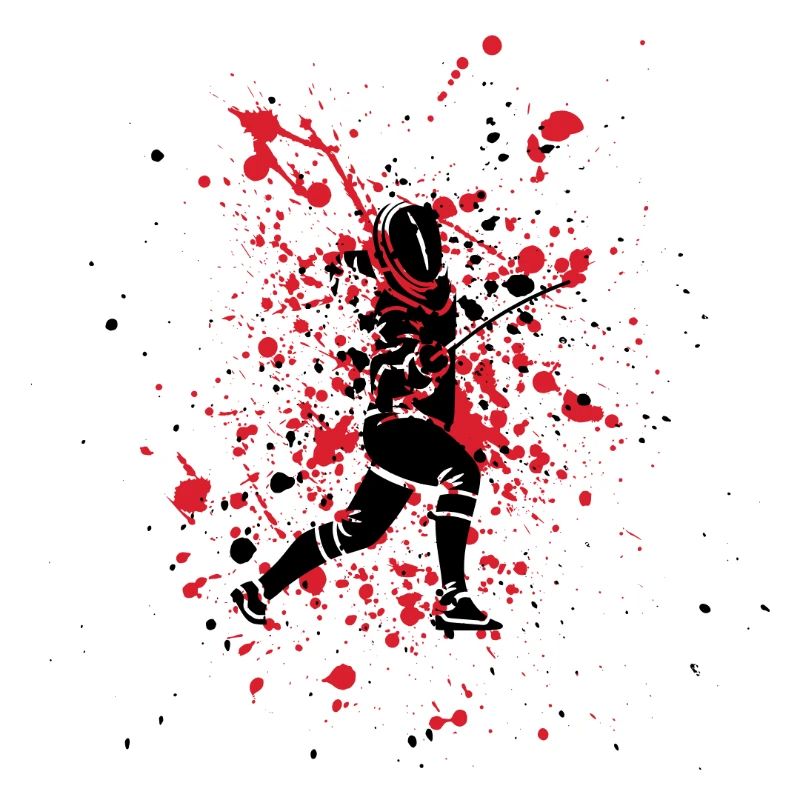 Red Splash Fencer