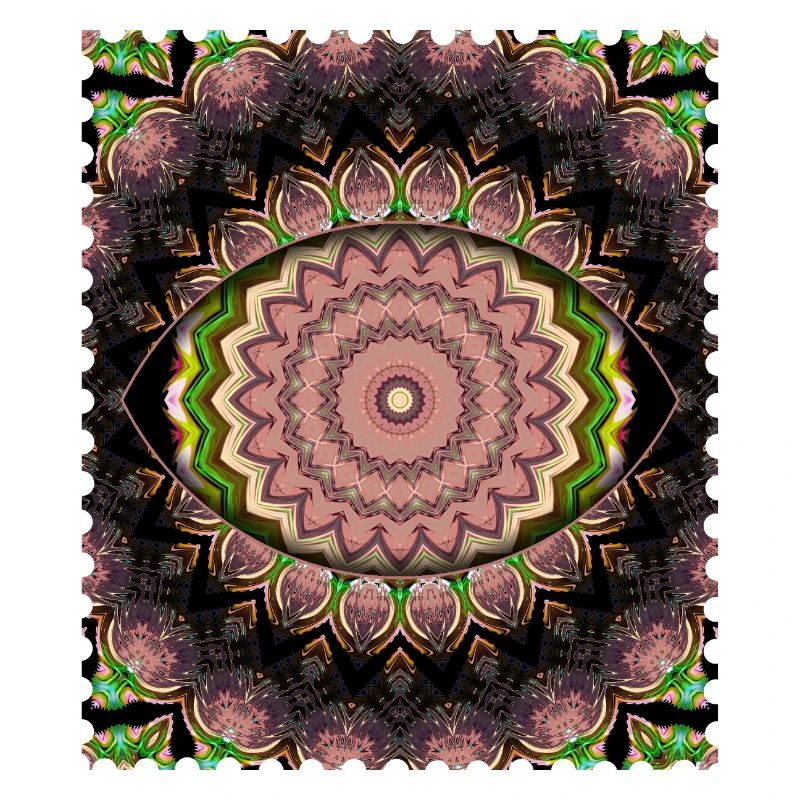 Cascade de Fleurs de Mandala
