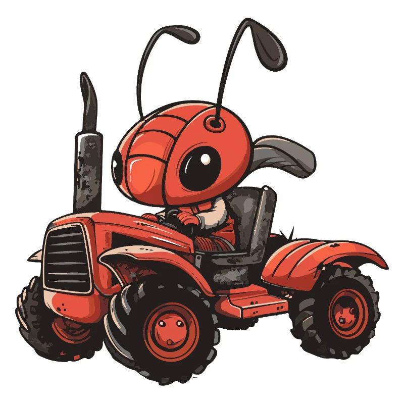Ant Tractor Farmer