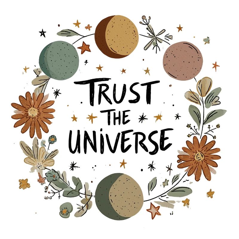 Vertraue dem Universum