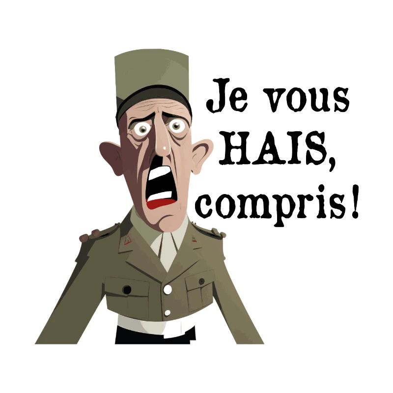 JE VOUS HAIS, COMPRIS ?