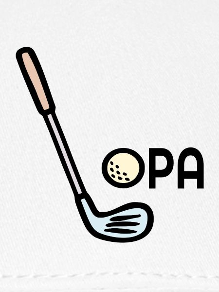 Golf Opa Golfschläger