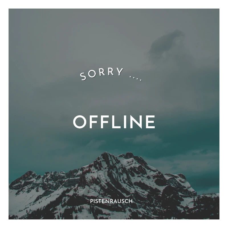 Offline in den Bergen