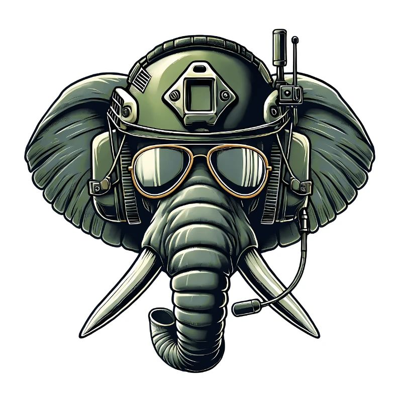 Elephant on a mission