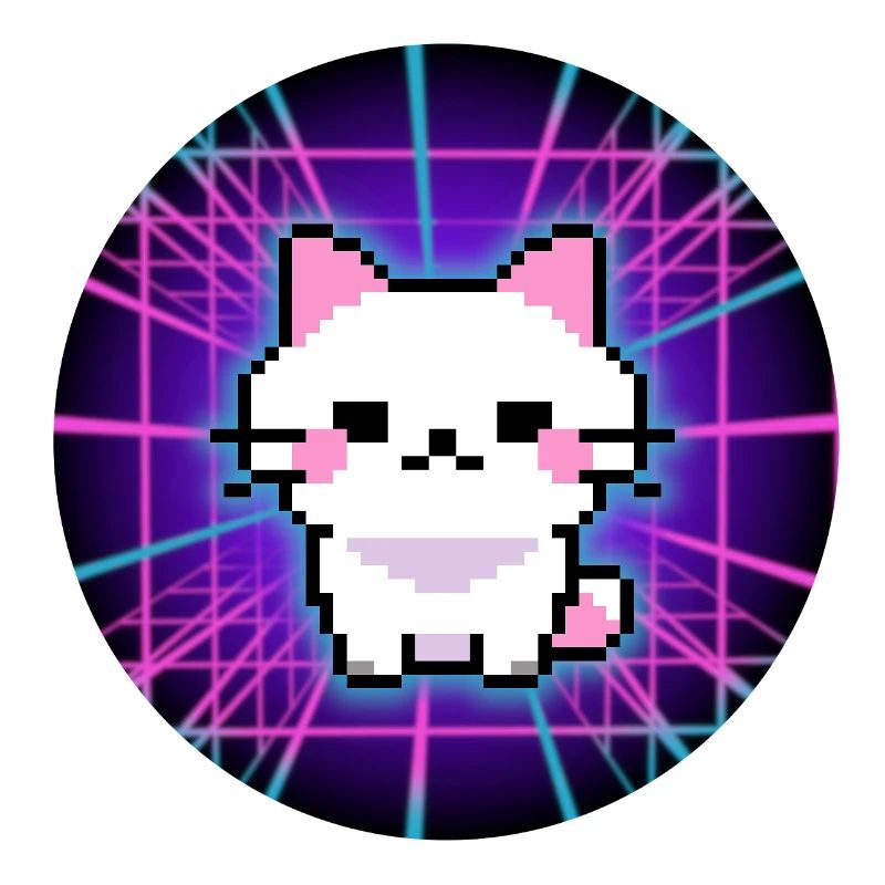 Neon Pixel Pets – Glitch Vibes for Gamers
