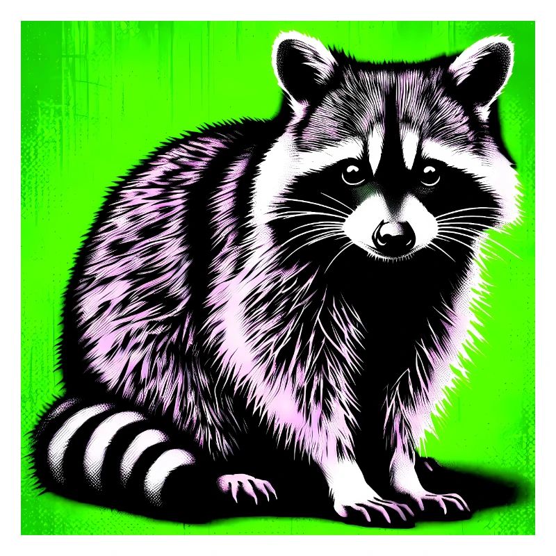 Waschbär