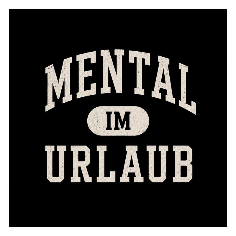 mentally on vacation