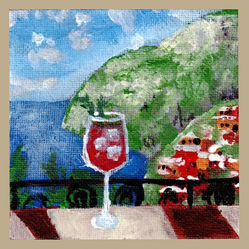 Meerblick_Ölgemälde_mit_cocktail