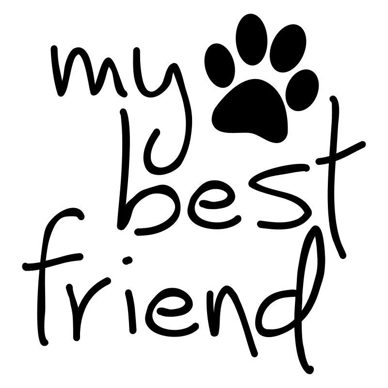 Slagon, mein bester Freund, ich liebe meinen Hund oder meine Katze