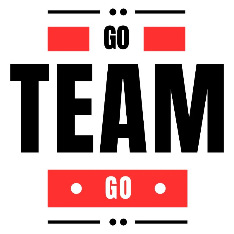 Los geht's, Team!