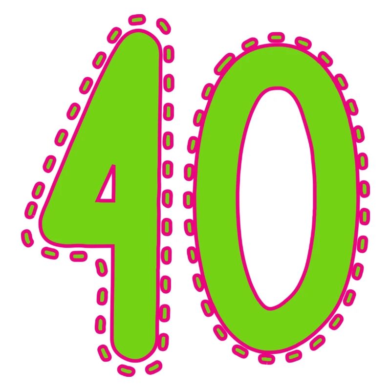 40. 40 YEARS. 40th ANNIVERSARY