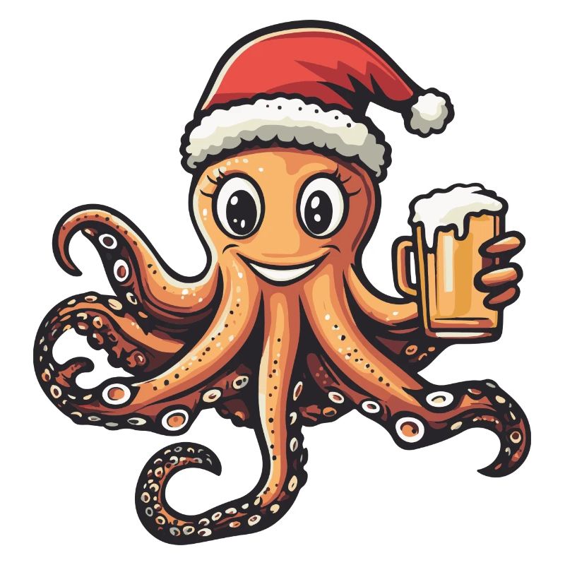 Bière de Noël Octopus
