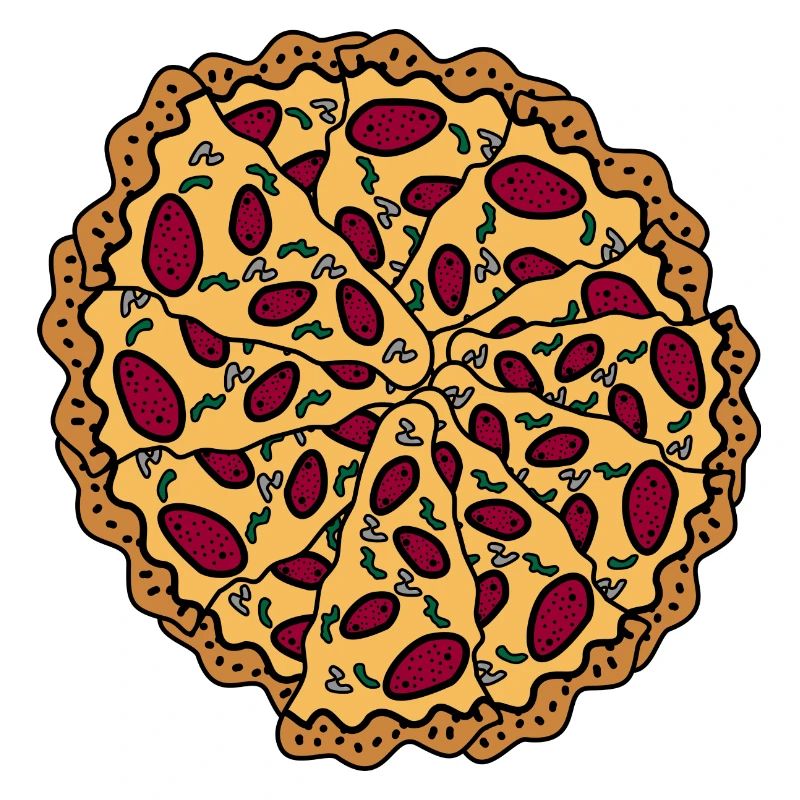 Pizza graphic 