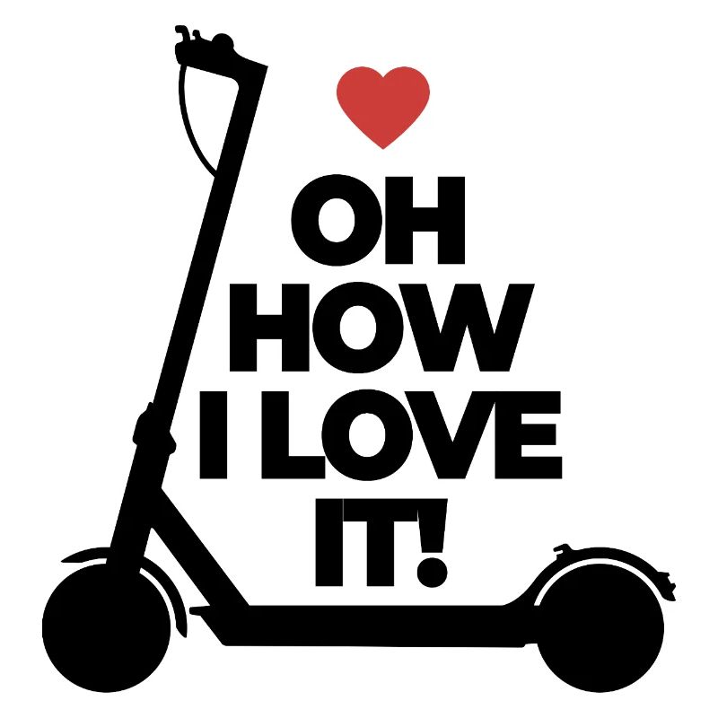 Oh, comme j’adore ça ! E-Scooter, Trottinette électrique
