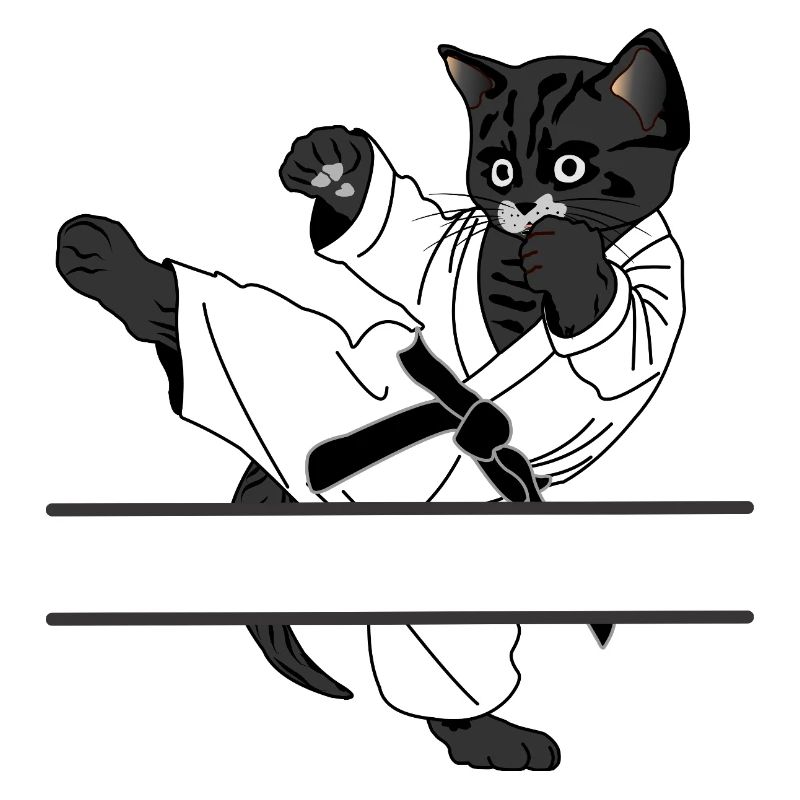 Black Cat Karate Kick