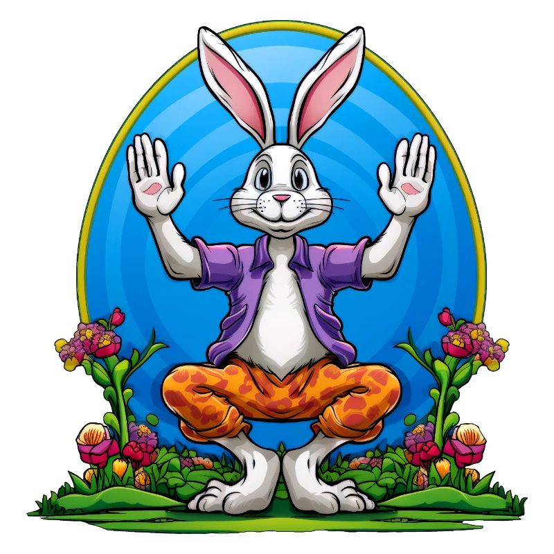Yoga Osterhasen