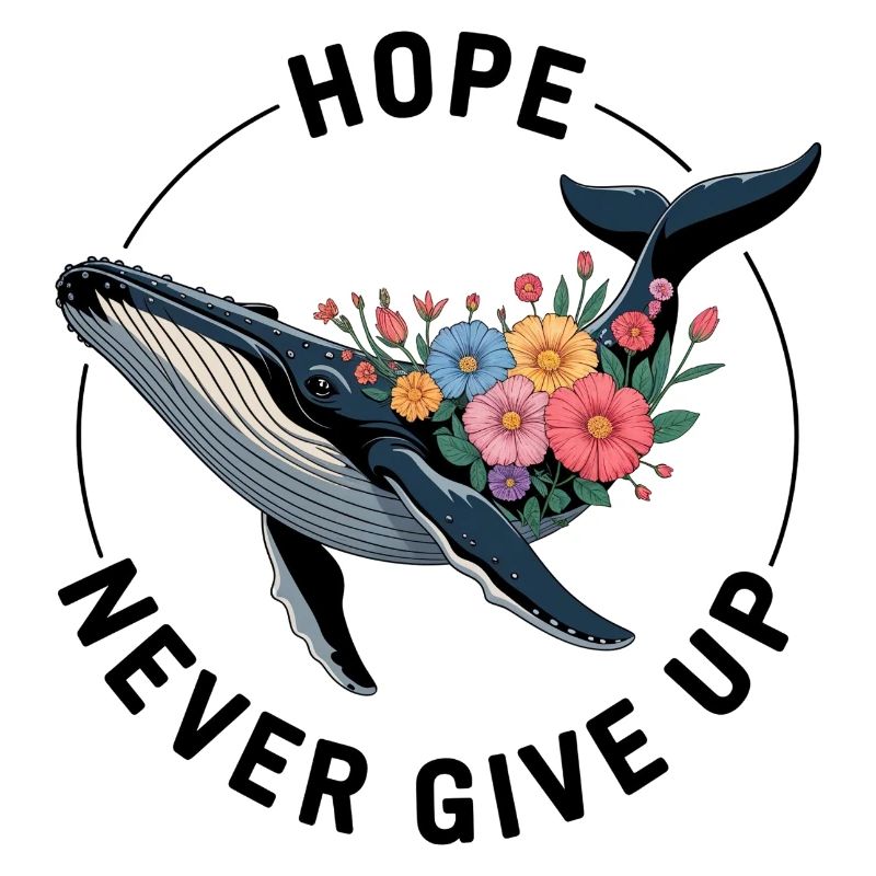 NEVER GIVE UP • FANSHIRT