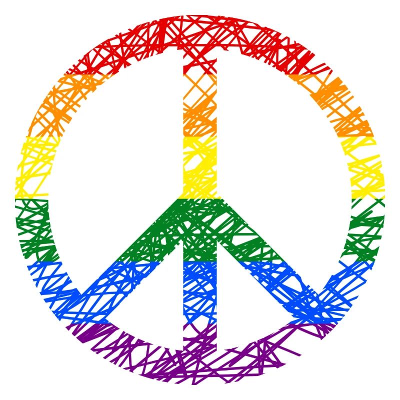 Peace Regenbogen Regenbogenfahne Frieden
