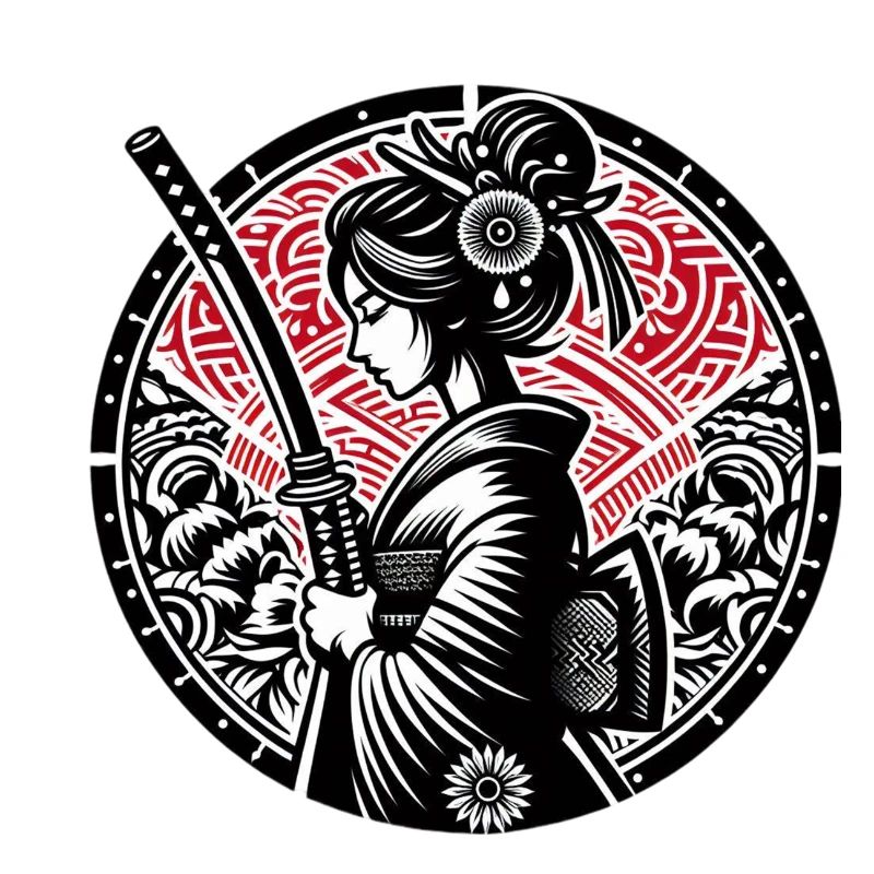 Samurai-Mädchen