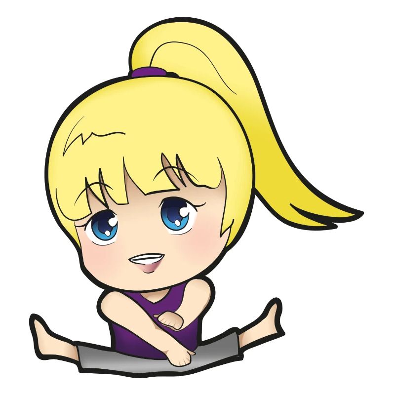 Chibi Anime Manga Splitkick